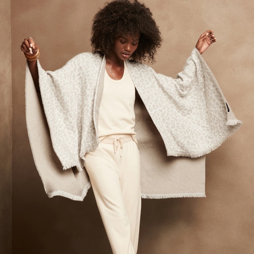 Banana Republic Factory Reversible Poncho